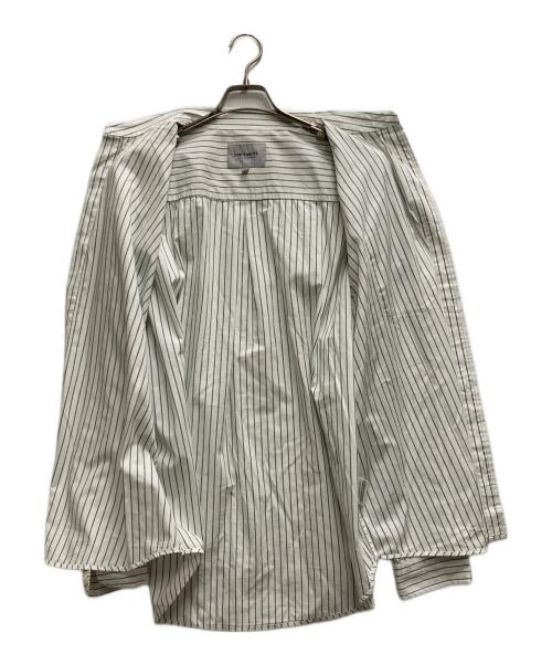 Carhartt WIP（カーハート ワークインプログレス）CARHARTT WIP (カーハート ワークインプログレス) L/S Linus Shirt ホワイト サイズ:Ｌの古着・服飾アイテム