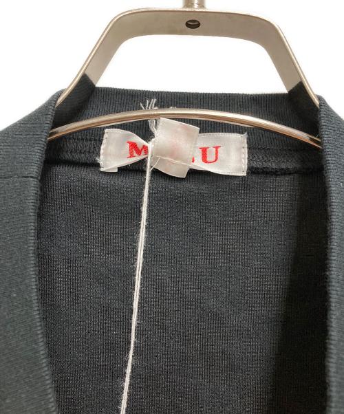 masu（エムエーエスユー）MASU (エムエーエスユー) CLOVER PILE VEST ブラック サイズ:44の古着・服飾アイテム