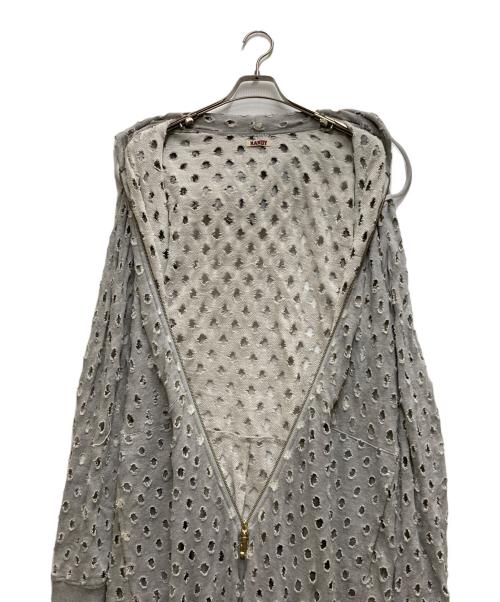 RANDY（ランディー）Randy (ランディー) COVER HODDIE JUMP SUIT グレー サイズ:FREEの古着・服飾アイテム