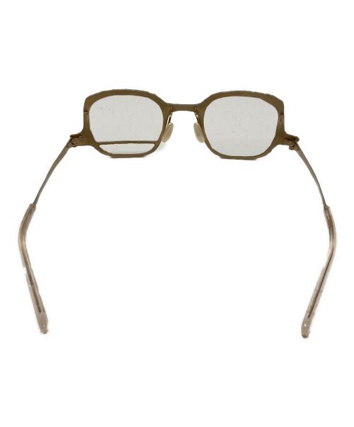 MASAHIROMARUYAMA（マサヒロマルヤマ）MASAHIROMARUYAMA (マサヒロマルヤマ) 眼鏡 ゴールド サイズ:46□24の古着・服飾アイテム