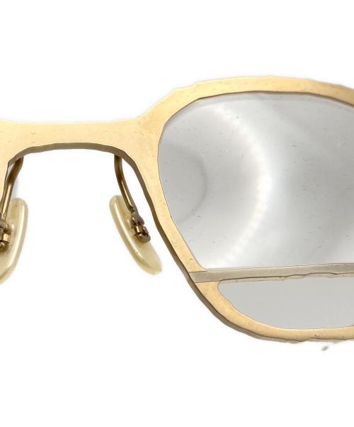 MASAHIROMARUYAMA（マサヒロマルヤマ）MASAHIROMARUYAMA (マサヒロマルヤマ) 眼鏡 ゴールド サイズ:46□24の古着・服飾アイテム