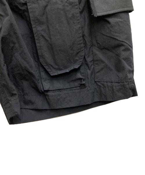 N.HOOLYWOOD（エヌ ハリウッド）N.HOOLYWOOD (エヌ ハリウッド) POCKET HALF PANTS ブラック サイズ:36の古着・服飾アイテム