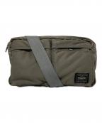 PORTERポーター）の古着「WAIST BAG」｜カーキ