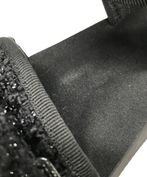 suicoke（スイコック）suicoke (スイコック) DRAWER (ドゥロワー) 別注ツイードサンダル ブラック サイズ:US 5の古着・服飾アイテム