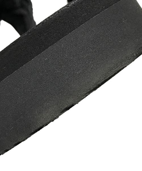 suicoke（スイコック）suicoke (スイコック) DRAWER (ドゥロワー) 別注ツイードサンダル ブラック サイズ:US 5の古着・服飾アイテム