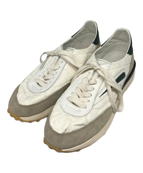 D.A.T.E.（デイト）D.A.T.E. (デイト) WHITE-PINK ホワイト×グリーン サイズ:US 10の古着・服飾アイテム