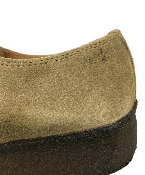 SANDERS（サンダース）SANDERS (サンダース) スウェードシューズ ベージュ サイズ:US 8 1/2の古着・服飾アイテム