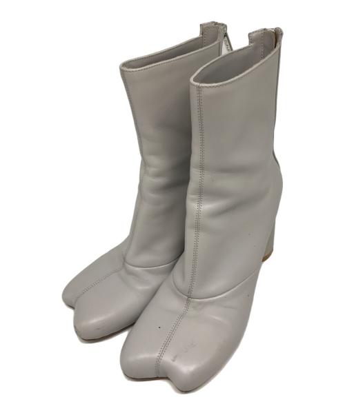 UN3D.（アンスリード）UN3D. (アンスリード) SPLIT TOE BOOTS グレー サイズ:表記無(38相当)の古着・服飾アイテム