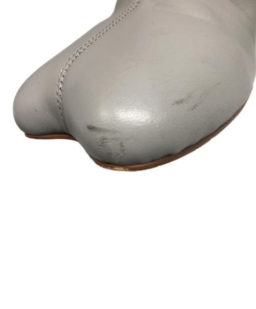 UN3D.（アンスリード）UN3D. (アンスリード) SPLIT TOE BOOTS グレー サイズ:表記無(38相当)の古着・服飾アイテム