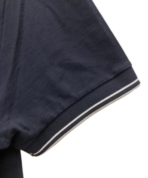 STONE ISLAND（ストーンアイランド）STONE ISLAND (ストーンアイランド) ロゴパッチ ポロシャツ ブラック サイズ:Ⅼの古着・服飾アイテム