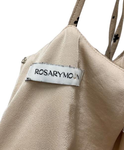 Rosarymoon（ロザリームーン）Rosarymoon (ロザリームーン) Flocky Flower Cami Dress ブラウン サイズ:FREEの古着・服飾アイテム