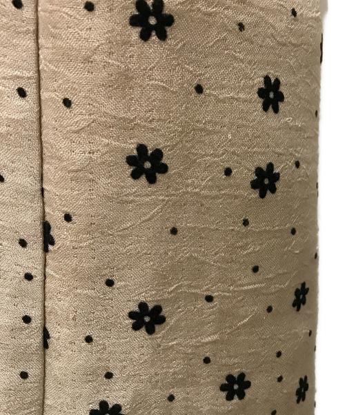 Rosarymoon（ロザリームーン）Rosarymoon (ロザリームーン) Flocky Flower Cami Dress ブラウン サイズ:FREEの古着・服飾アイテム