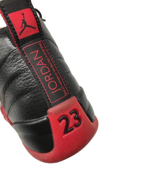 NIKE（ナイキ）NIKE (ナイキ) AIR JORDAN 12 “Flu Game” ブラック×レッド サイズ:US 8の古着・服飾アイテム