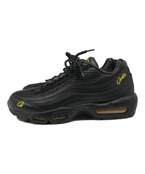 NIKE（ナイキ）NIKE (ナイキ) Air Max 95 Corteiz Honey Black ブラック×イエロー サイズ:US 10の古着・服飾アイテム