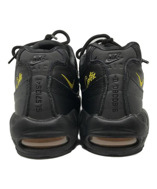 NIKE（ナイキ）NIKE (ナイキ) Air Max 95 Corteiz Honey Black ブラック×イエロー サイズ:US 10の古着・服飾アイテム