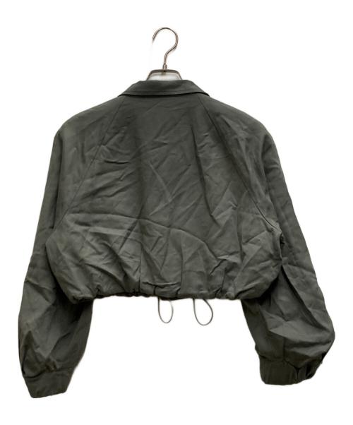 UNITED TOKYO（ユナイテッドトーキョー）UNITED TOKYO (ユナイテッドトーキョー) ジップアップブルゾンジャケット グリーン サイズ: Freeの古着・服飾アイテム