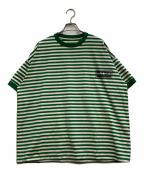 F/CE.エフシーイー）の古着「OHFCEボーダーTEE」｜ホワイト×グリーン