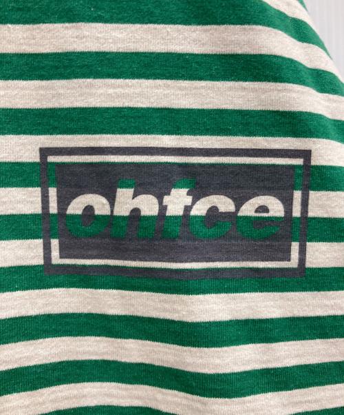 F/CE.（エフシーイー）F/CE. (エフシーイー) OHFCEボーダーTEE ホワイト×グリーン サイズ:Sの古着・服飾アイテム