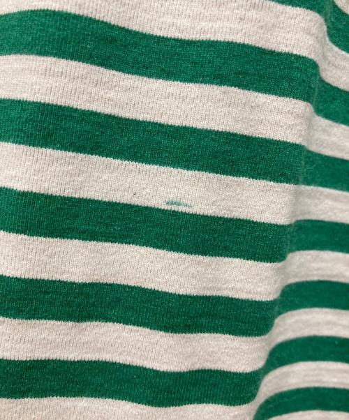 F/CE.（エフシーイー）F/CE. (エフシーイー) OHFCEボーダーTEE ホワイト×グリーン サイズ:Sの古着・服飾アイテム