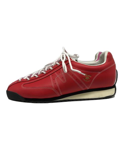 KARHU by ZOMER（カルフ バイ ゾマー）KARHU by ZOMER (カルフ バイ ゾマー) Men Sneakers Red レッド×ピンク サイズ:US 8の古着・服飾アイテム