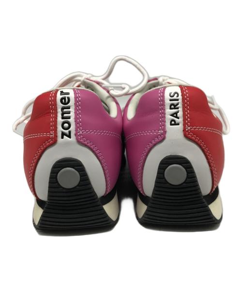 KARHU by ZOMER（カルフ バイ ゾマー）KARHU by ZOMER (カルフ バイ ゾマー) Men Sneakers Red レッド×ピンク サイズ:US 8の古着・服飾アイテム