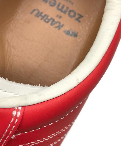 KARHU by ZOMER（カルフ バイ ゾマー）KARHU by ZOMER (カルフ バイ ゾマー) Men Sneakers Red レッド×ピンク サイズ:US 8の古着・服飾アイテム