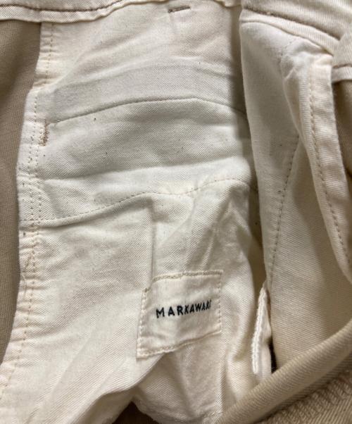 MARKAWARE（マーカウェア）MARKAWARE (マーカウェア) 41 KHAKI WIDE ORGANIC COTTON DRILL ベージュ サイズ:2の古着・服飾アイテム