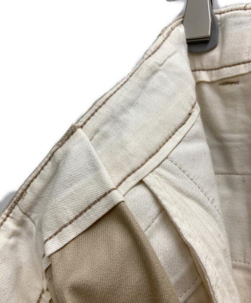 MARKAWARE（マーカウェア）MARKAWARE (マーカウェア) 41 KHAKI WIDE ORGANIC COTTON DRILL ベージュ サイズ:2の古着・服飾アイテム