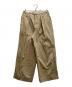 MARKAWARE（マーカウェア）の古着「41 KHAKI WIDE ORGANIC COTTON DRILL」｜ベージュ