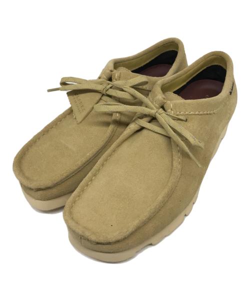 CLARKS（クラークス）CLARKS (クラークス) Wallabee GTX ベージュ サイズ:US 8 1/2の古着・服飾アイテム