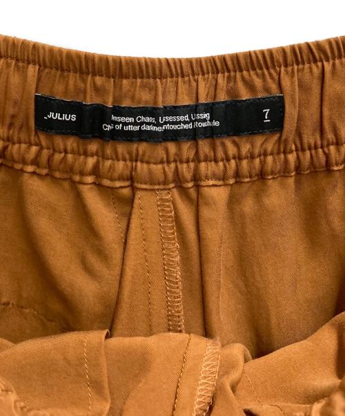 JULIUS（ユリウス）JULIUS (ユリウス) ラップキュプラワイドパンツ オレンジ サイズ:2の古着・服飾アイテム