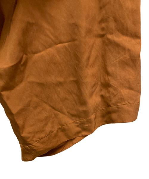 JULIUS（ユリウス）JULIUS (ユリウス) ラップキュプラワイドパンツ オレンジ サイズ:2の古着・服飾アイテム