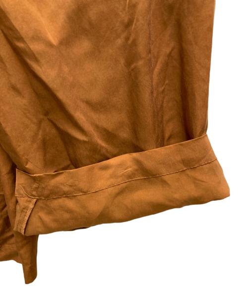 JULIUS（ユリウス）JULIUS (ユリウス) ラップキュプラワイドパンツ オレンジ サイズ:2の古着・服飾アイテム