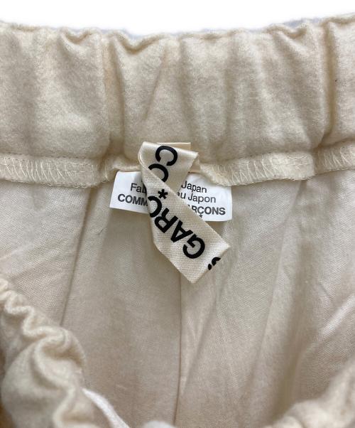 COMME des GARCONS（コムデギャルソン）COMME des GARCONS (コムデギャルソン) ウールナイロンサルエルパンツ ベージュ サイズ:XSの古着・服飾アイテム