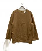 Hed Maynerヘド メイナー）の古着「バックジップウールプルオーバー」｜ベージュ