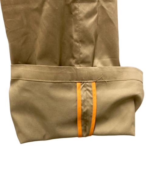 CONSISTER（コンシステ）CONSISTER (コンシステ) WIDE LAPEL TROUSERS ベージュ サイズ:FREEの古着・服飾アイテム