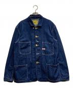 TCB jeansティーシービー ジーンズ）の古着「Cathartt Chore Coat 10OZ」｜インディゴ