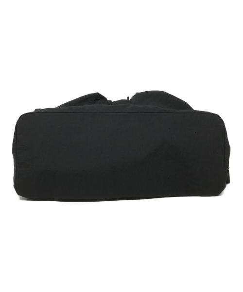 SLOW（スロウ）SLOW (スロウ) Span Nylon Draw String Day Pack ブラックの古着・服飾アイテム