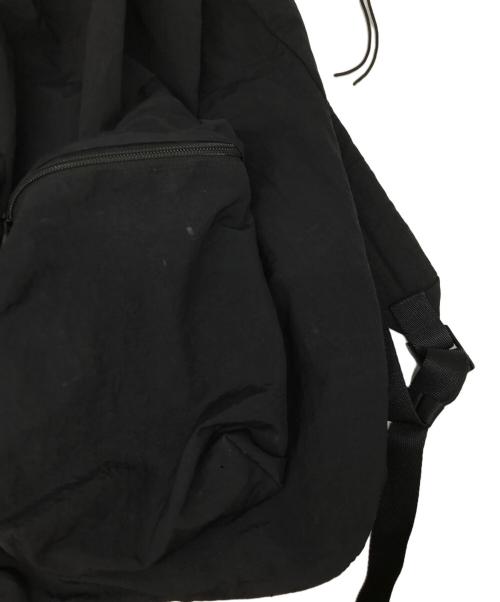 SLOW（スロウ）SLOW (スロウ) Span Nylon Draw String Day Pack ブラックの古着・服飾アイテム
