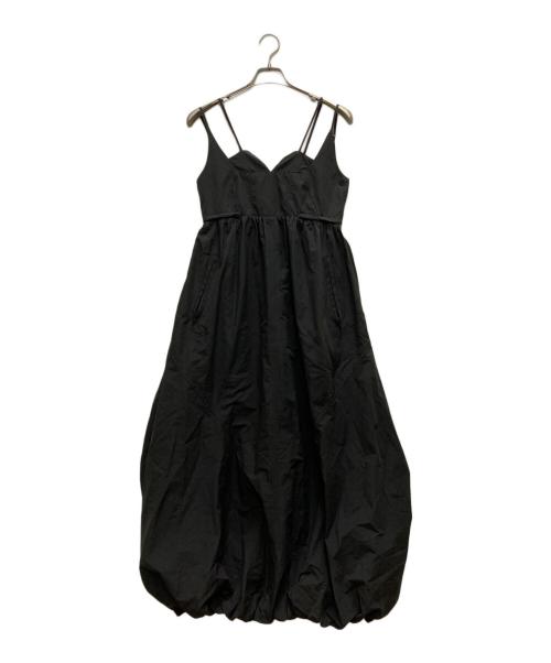 UN3D.（アンスリード）UN3D. (アンスリード) SIDE OPEN BALLOON OP ブラック サイズ:38の古着・服飾アイテム