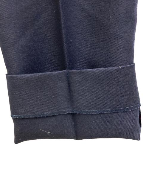 CELINE（セリーヌ）CELINE (セリーヌ) センタープレスパンツ ネイビー サイズ:34の古着・服飾アイテム