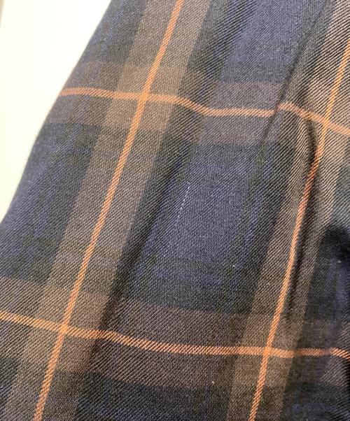 doublet（ダブレット）doublet (ダブレット) KEY PERSON EMBROIDERY SHIRT ネイビー×オレンジ サイズ:Ⅼの古着・服飾アイテム