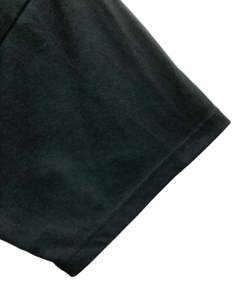 New Era（ニューエラ）New Era (ニューエラ) Yohji Yamamoto pour homme (ヨウジヤマモト プールオム) CROW PRINT ROUND HEM SHORT SLEEVES TEE ブラック サイズ:XLの古着・服飾アイテム