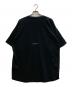 New Era (ニューエラ) Yohji Yamamoto pour homme (ヨウジヤマモト プールオム) CROW PRINT ROUND HEM SHORT SLEEVES TEE ブラック サイズ:XL：10000円