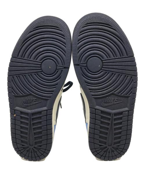 NIKE（ナイキ）NIKE (ナイキ) AIR JORDAN 1 RETRO LOW OG ネイビー×ホワイト サイズ:US 8 1/2の古着・服飾アイテム