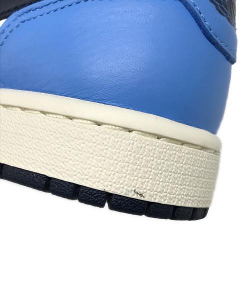 NIKE（ナイキ）NIKE (ナイキ) AIR JORDAN 1 RETRO LOW OG ネイビー×ホワイト サイズ:US 8 1/2の古着・服飾アイテム