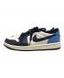 NIKE (ナイキ) AIR JORDAN 1 RETRO LOW OG ネイビー×ホワイト サイズ:US 8 1/2：10000円