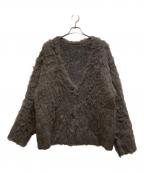 TODAYFULトゥデイフル）の古着「Brashed Mix Cardigan」｜グレー