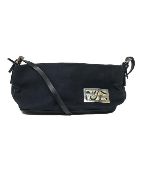 FENDI（フェンディ）FENDI (フェンディ) アクセサリーポーチ ネイビーの古着・服飾アイテム