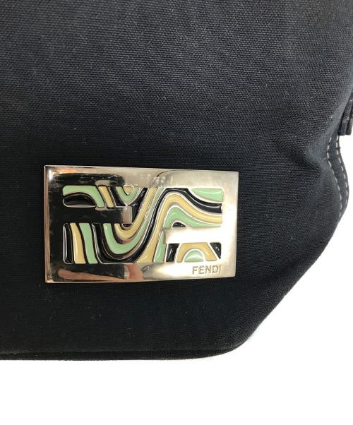 FENDI（フェンディ）FENDI (フェンディ) アクセサリーポーチ ネイビーの古着・服飾アイテム